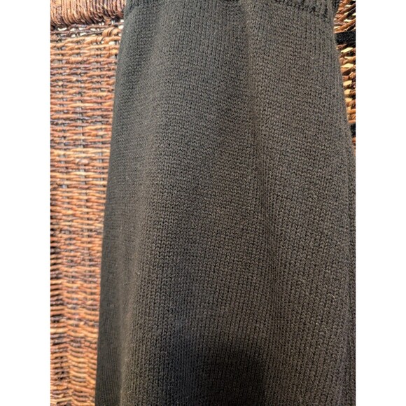 MICHAEL Michael Kors Faux Fur Wool Tie Waist Long Cardigan Sweater Medium Classy - Picture 6 of 6